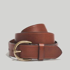 Madewell Brown Leather Belt - size Medium